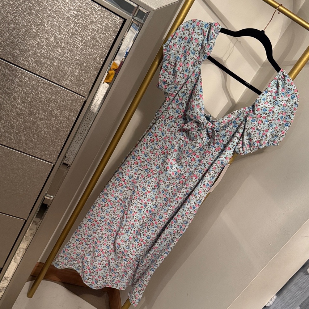 Floral Print Women's Dress